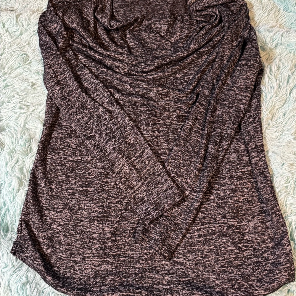 Barline Top Casual zip Shoulder